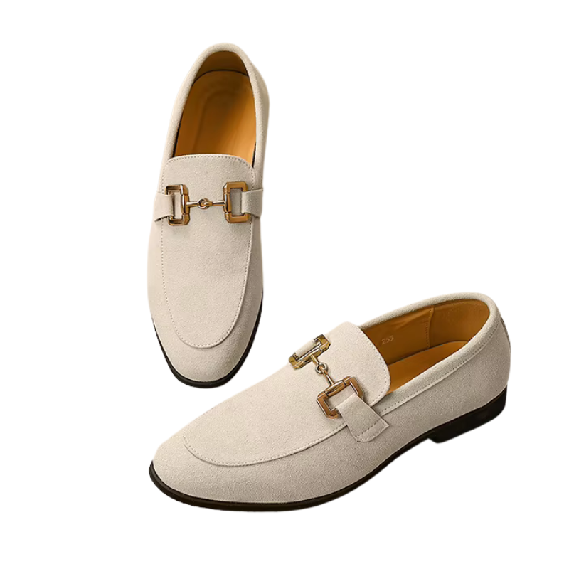 Andreas - Chaussures à Bout Pointu avec Ornements Luxe - LuxeStyle
