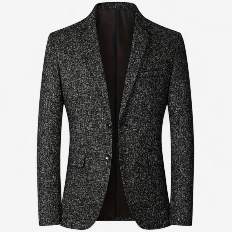 Blazer Élégant à Col Revers Classique