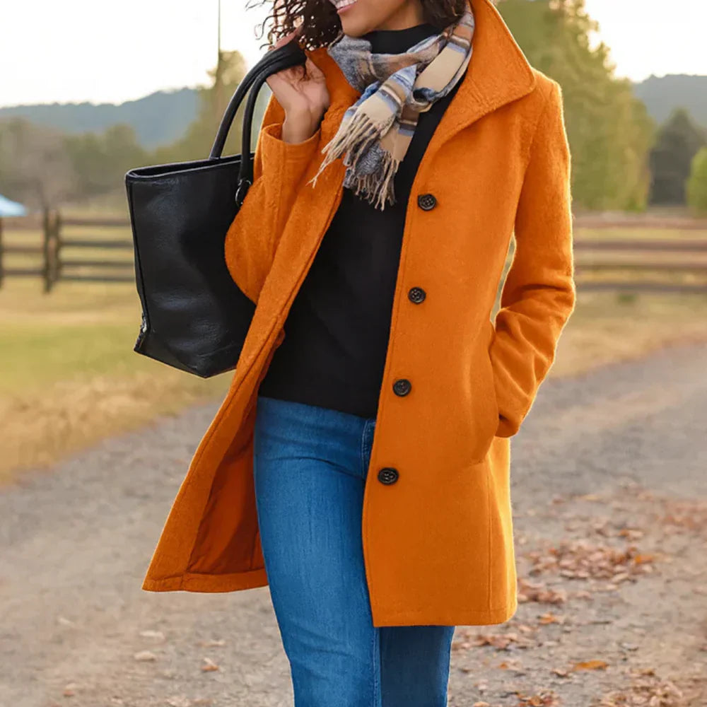 Manteau Femme Élégant pour Hiver