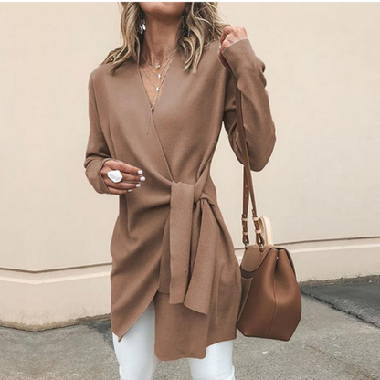 Manteau Élégant Femme Longueur Grande