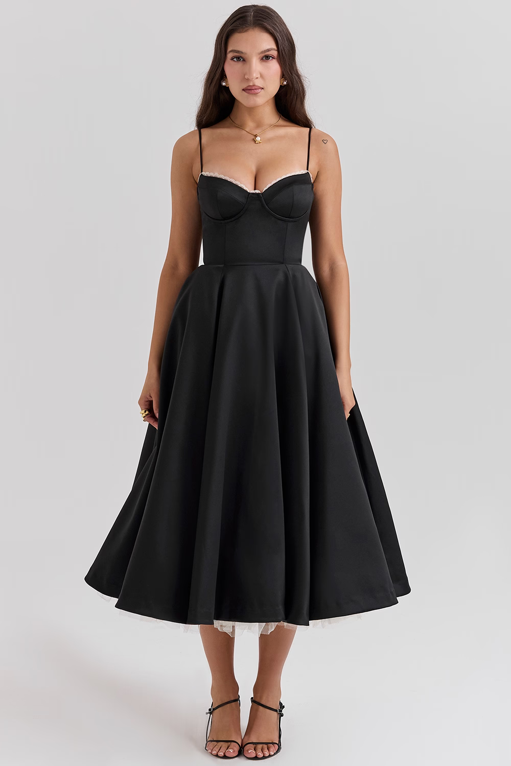 Robe Longue Élégante Femme Minceur Chic