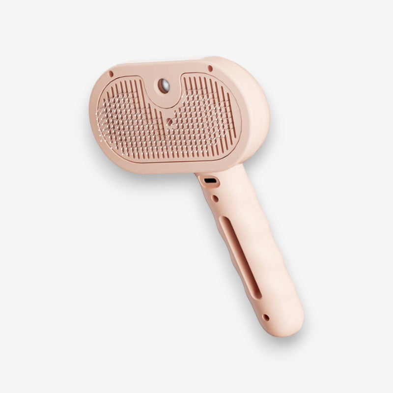 Brosse Vapeur Douce pour Chien avec Spray et Massage