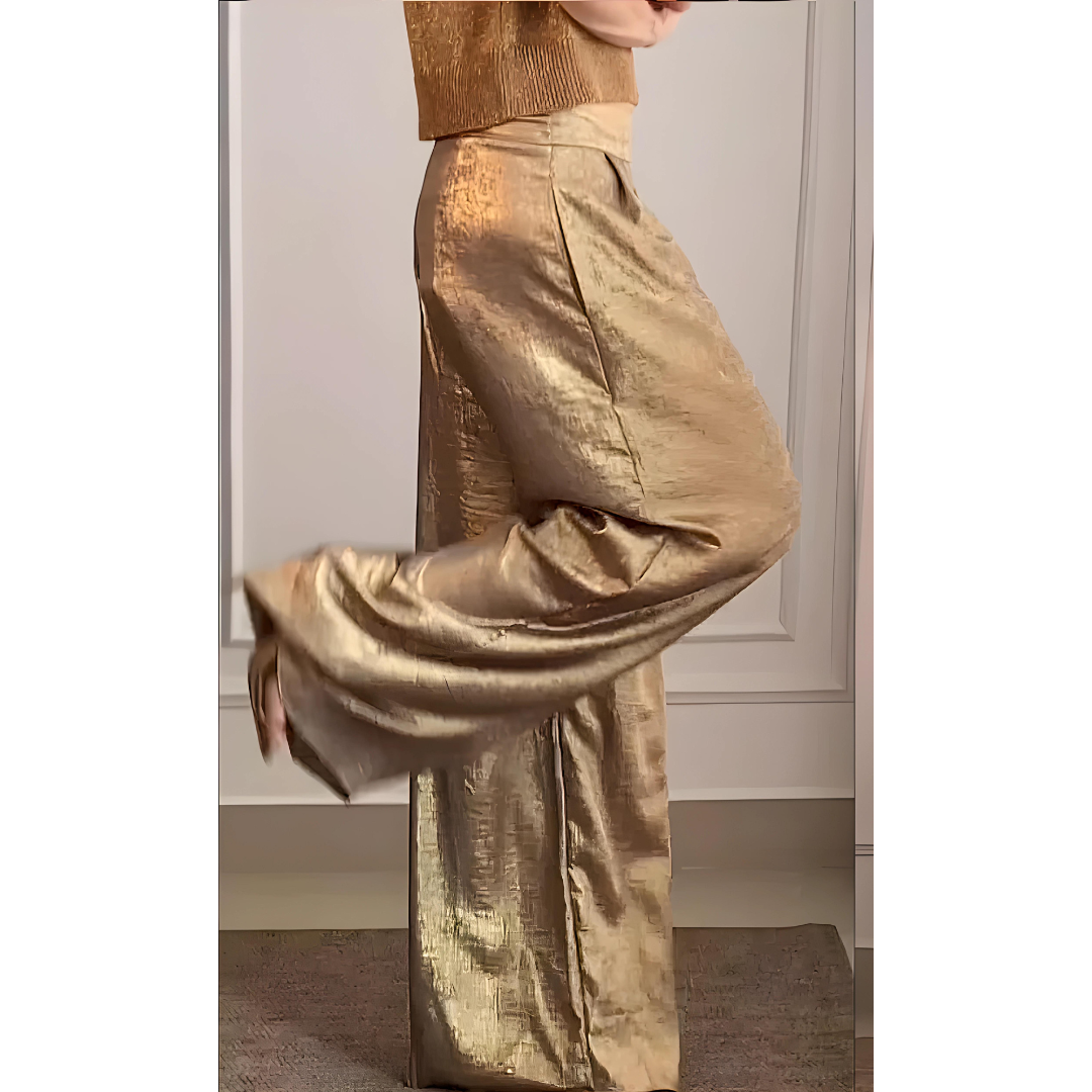 Pantalon Taille Haute Élégant pour Femme