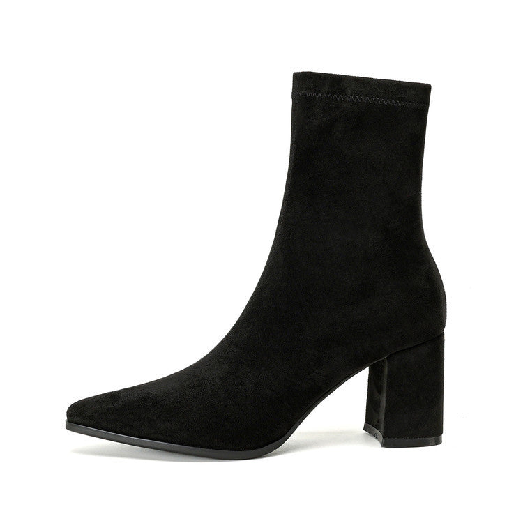 Bottes Femmes Zippées Confortables Pour Tous Les Jours