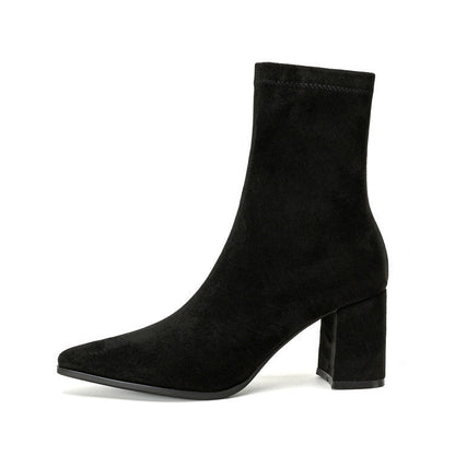 Bottes Femmes Zippées Confortables Pour Tous Les Jours