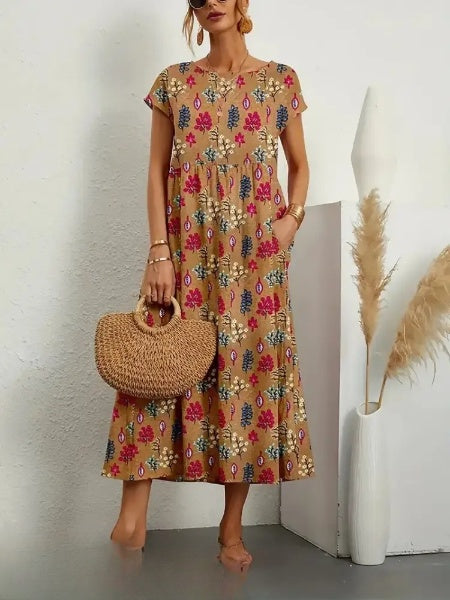 EleganceVirgine™ – Robe Femme Longue Chic pour Soirées Élégantes