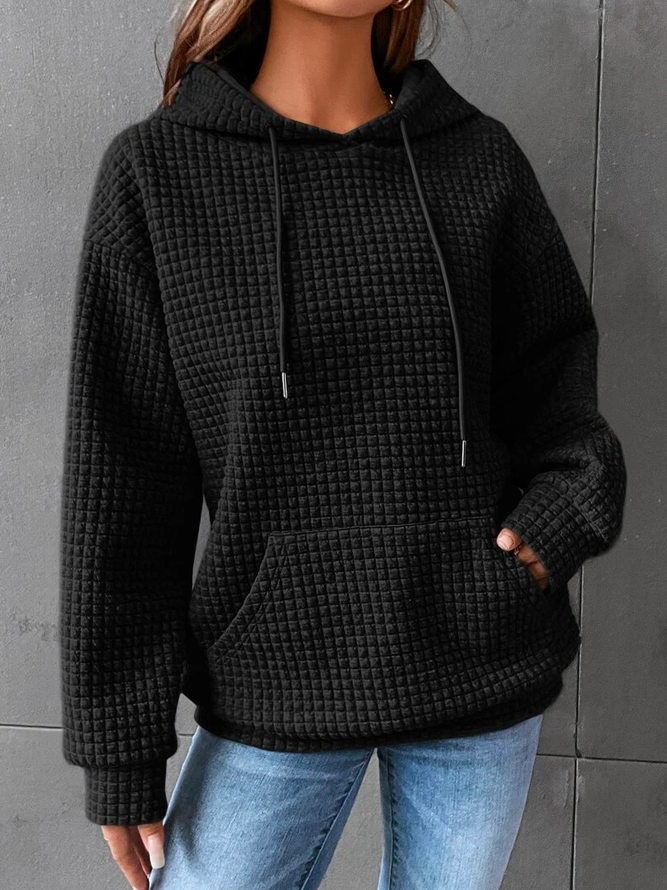 Sweat Capuche Douillet Féminin Hiver