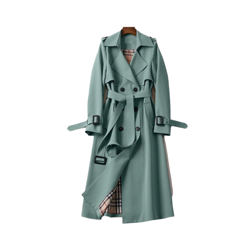 Trench-coat Femme Élégant à Ceinture