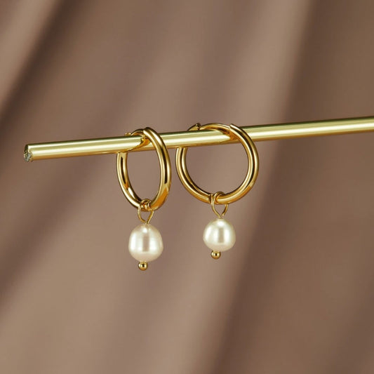 Boucles d'oreilles Élégantes en Perles Uniques et Forme Goutte - LuxeStyle