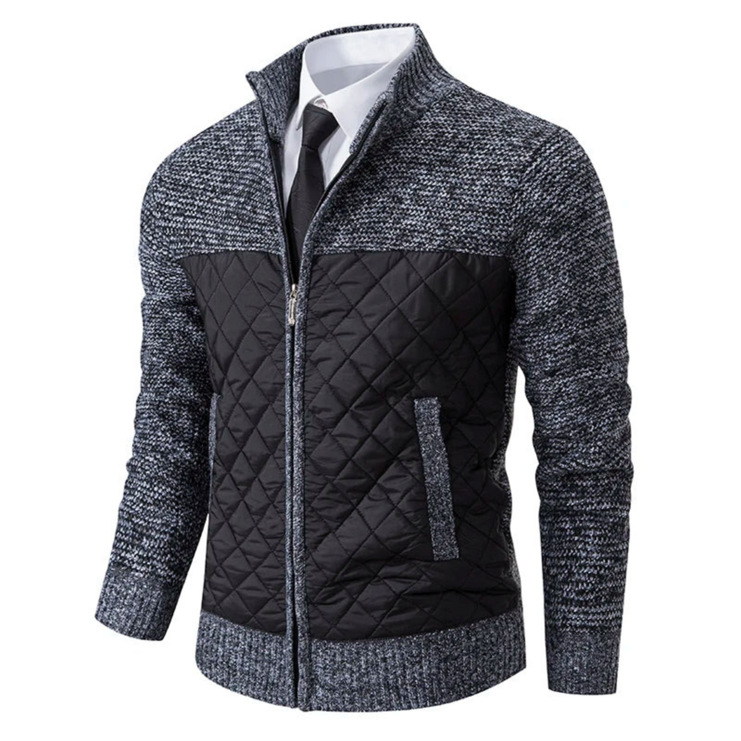 Idris | Cardigan Douillet Hiver Homme | Manches Longues