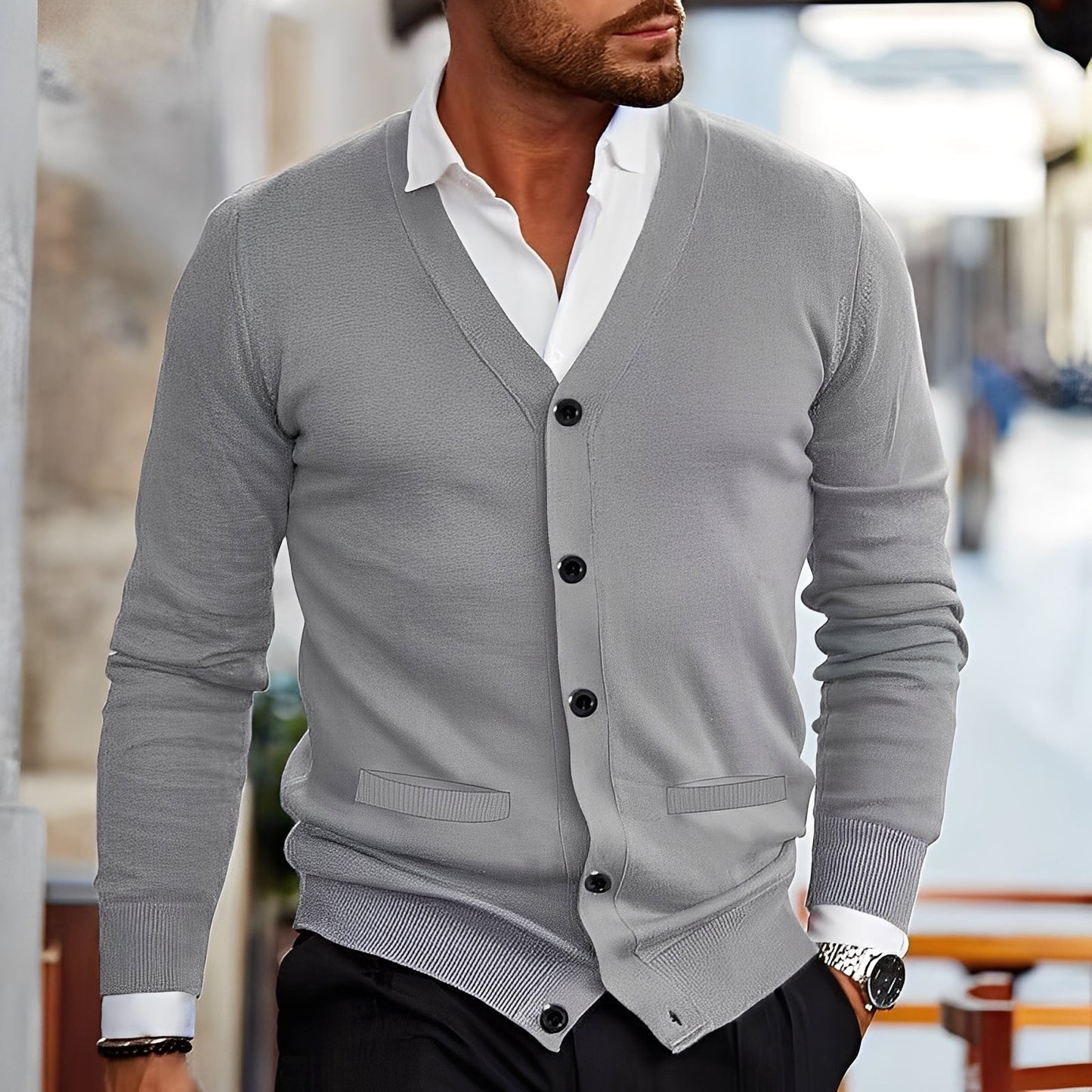 Gilet Homme Chic et Polyvalent pour Tous les Jours