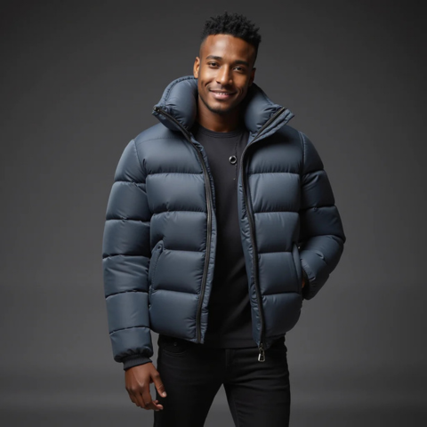 Veste Hiver Chaude et Légère pour Homme - LuxeStyle