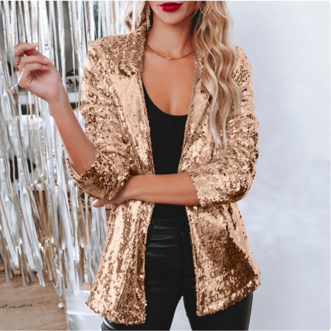 Blazer Féminin Longue Taille