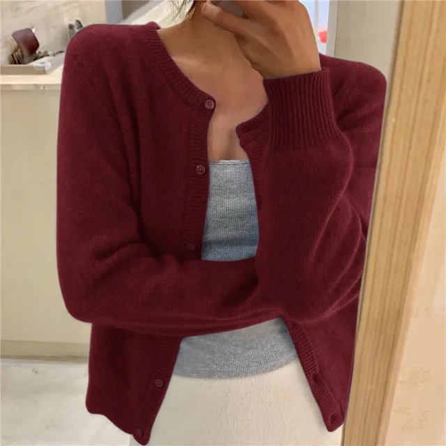 Cardigan Femme Chic en Maille Molle