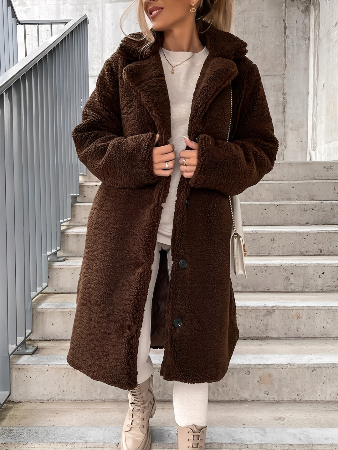 Veste Hiver Femme Polaire Douce et Élégante
