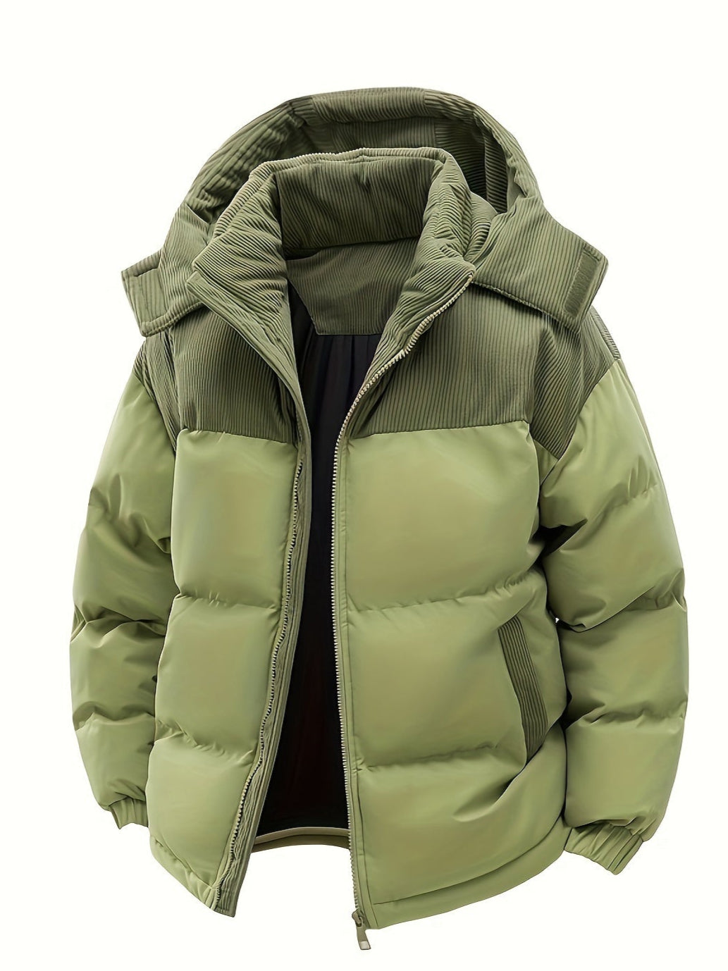 Veste Doudoune Hiver Féminine avec Capuche Détachable