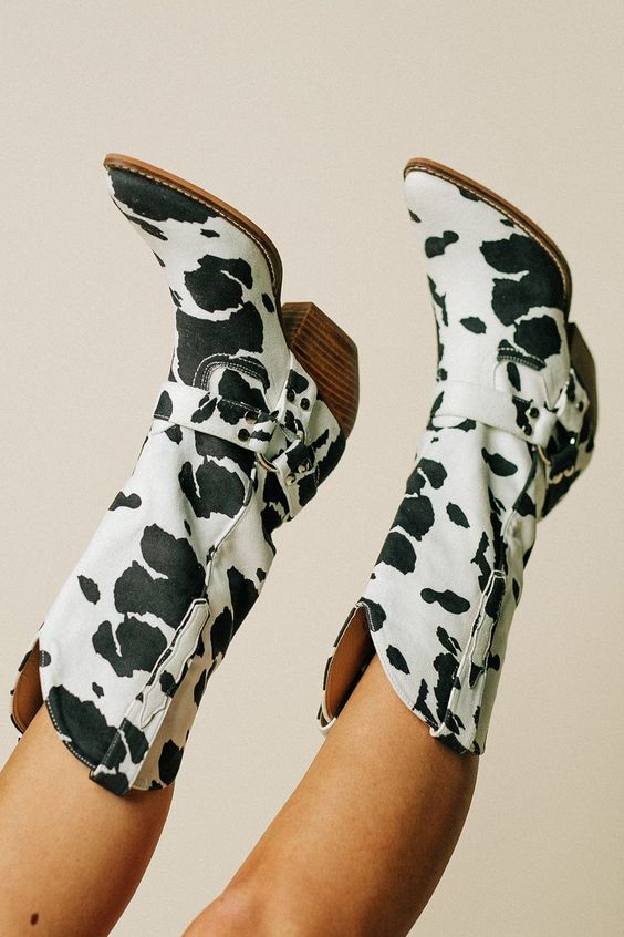 Bottes Country Femmes Mi-Hautes Confortables - LuxeStyle