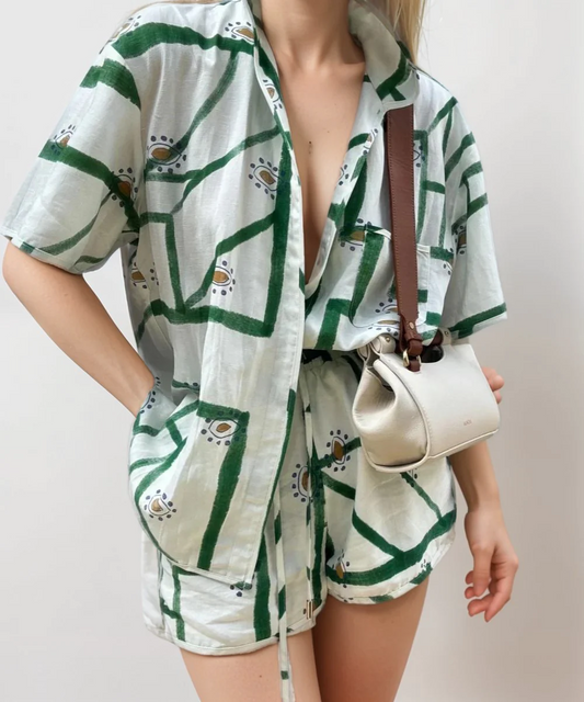Ensemble Deux Pièces Été Floral pour Femme - LuxeStyle