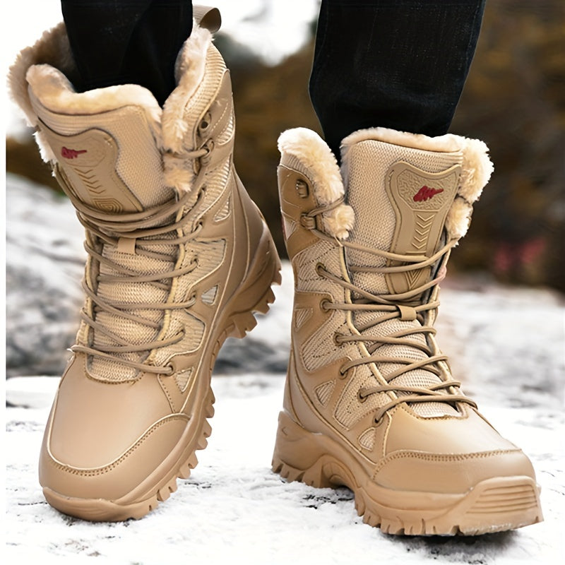 Bottes Hiver Homme Chaudes et Robustes - LuxeStyle