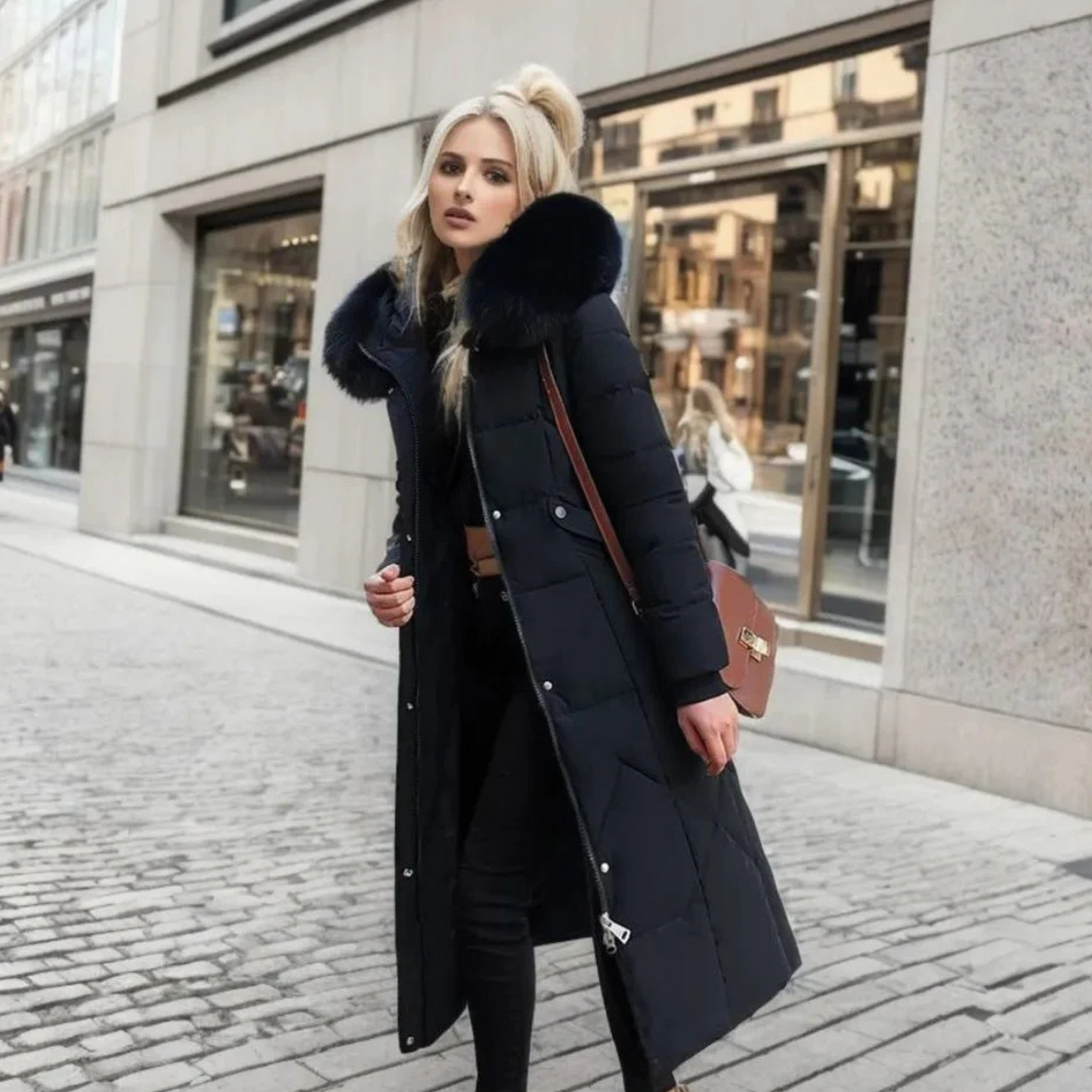 Parka Femme Hiver Longue et Chaude