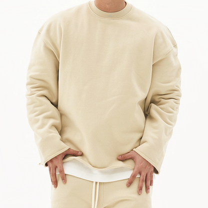 Pull Homme Classique Col Rond Confortable