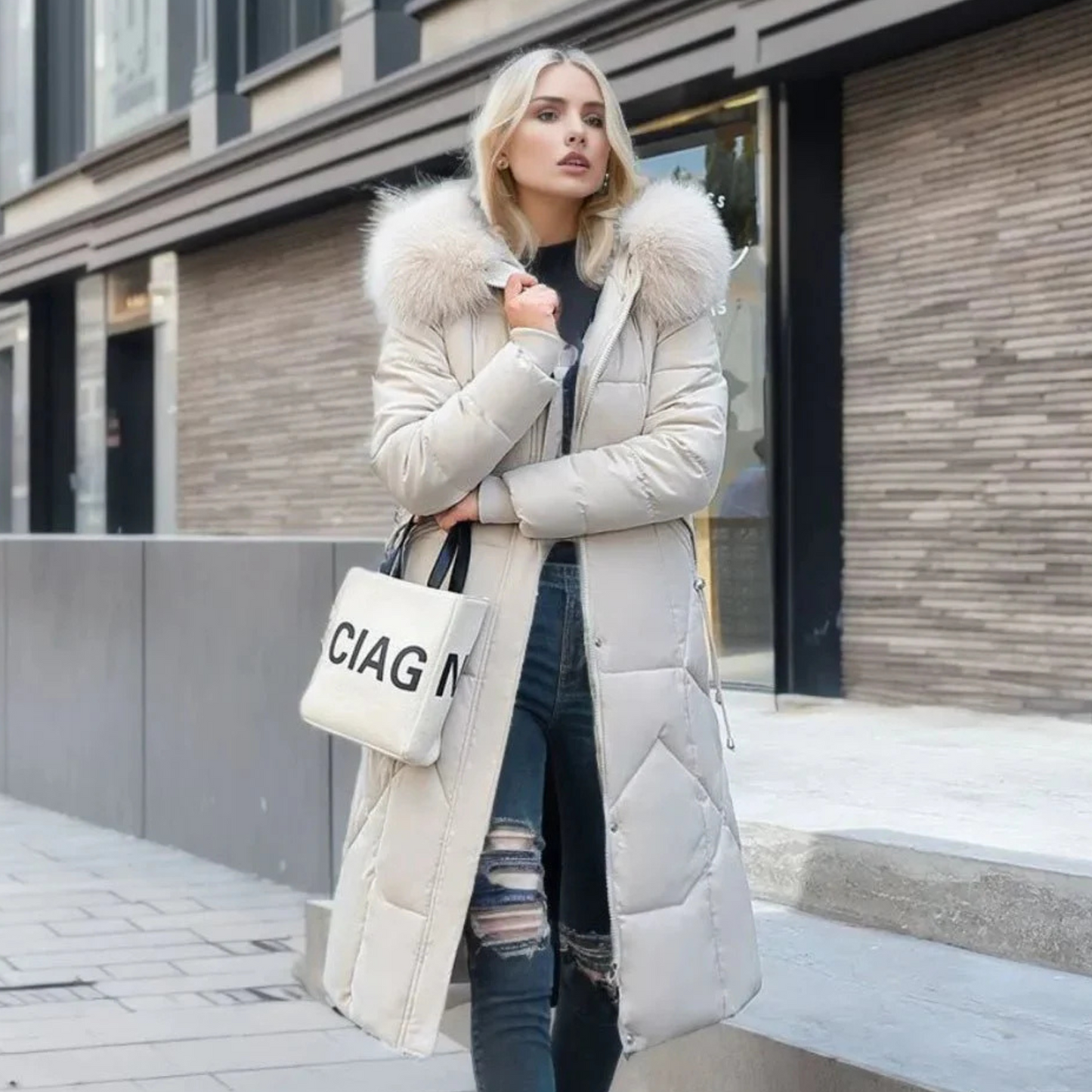 Parka Femme Hiver Longue et Chaude