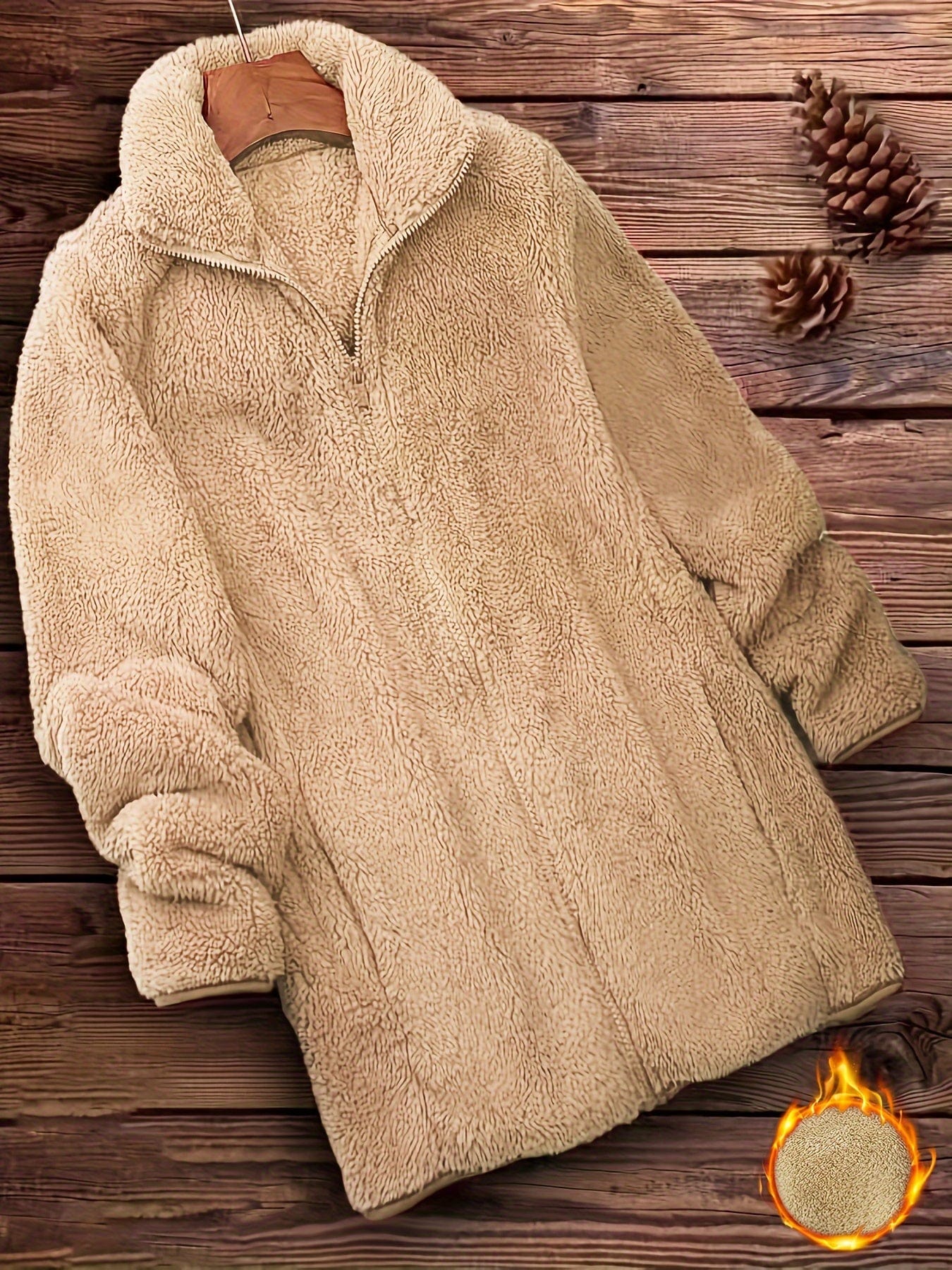 Veste Hiver Élégante et Chaude