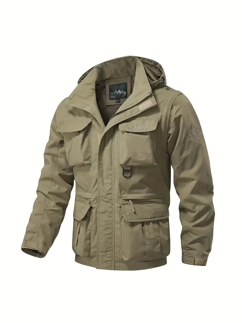 Veste Outdoor Multifonction à Poche Zippée