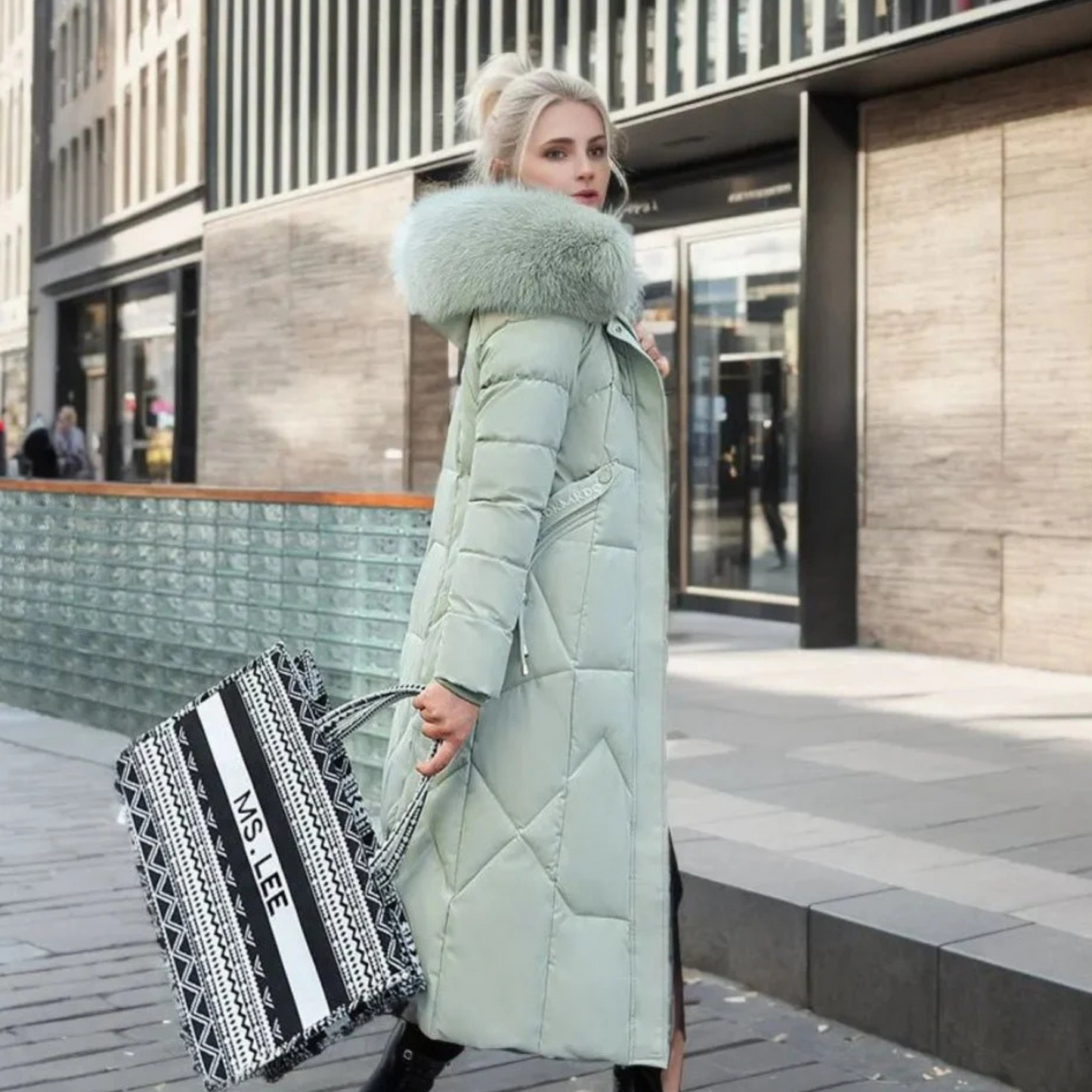 Parka Femme Hiver Longue et Chaude