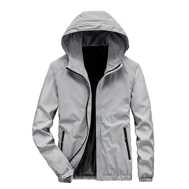Veste de streetwear capuche zippée - BlxckFR