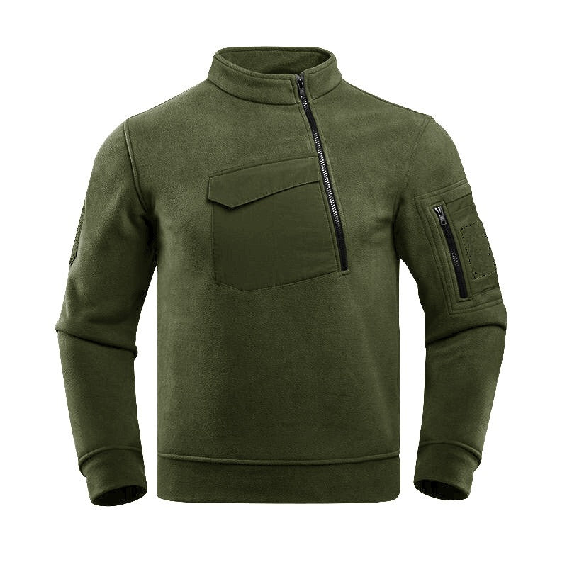 Veste Hivernale Chaude avec Poches Fermées pour Homme