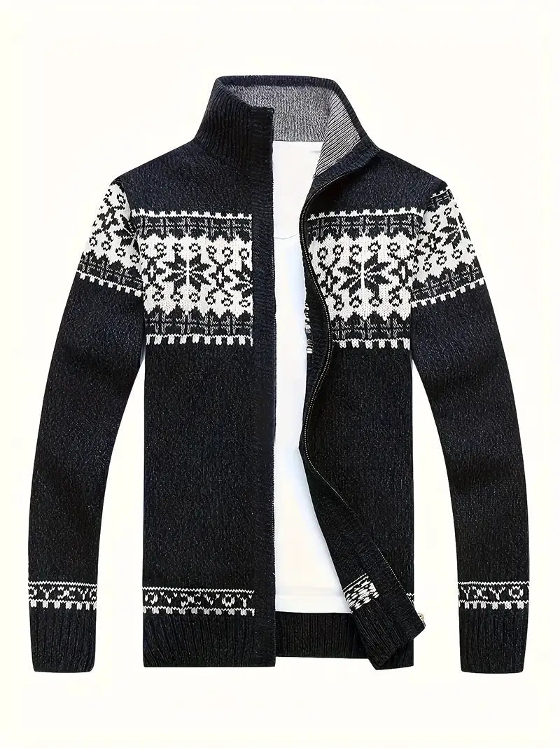 Cardigan Chic à Manches Longues pour Homme