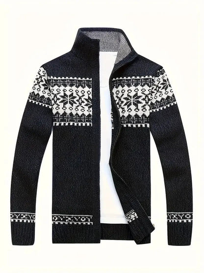 Cardigan Chic à Manches Longues pour Homme