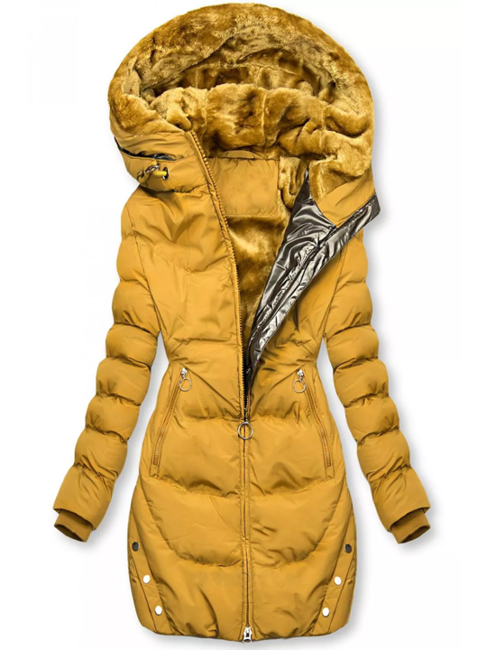 Veste Hiver Douillette avec Peluche Intérieure pour Femme | Parfaite pour le Froid