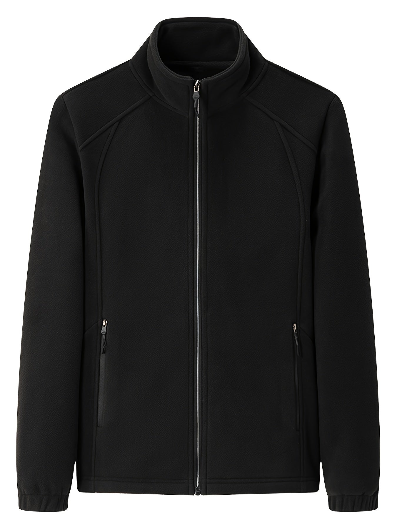 Veste Douillette à Col Montant Chic