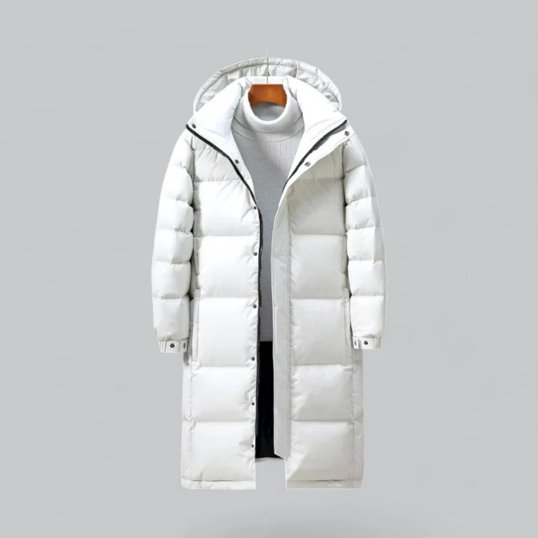 Parka Hiver Noir Homme avec Capuche