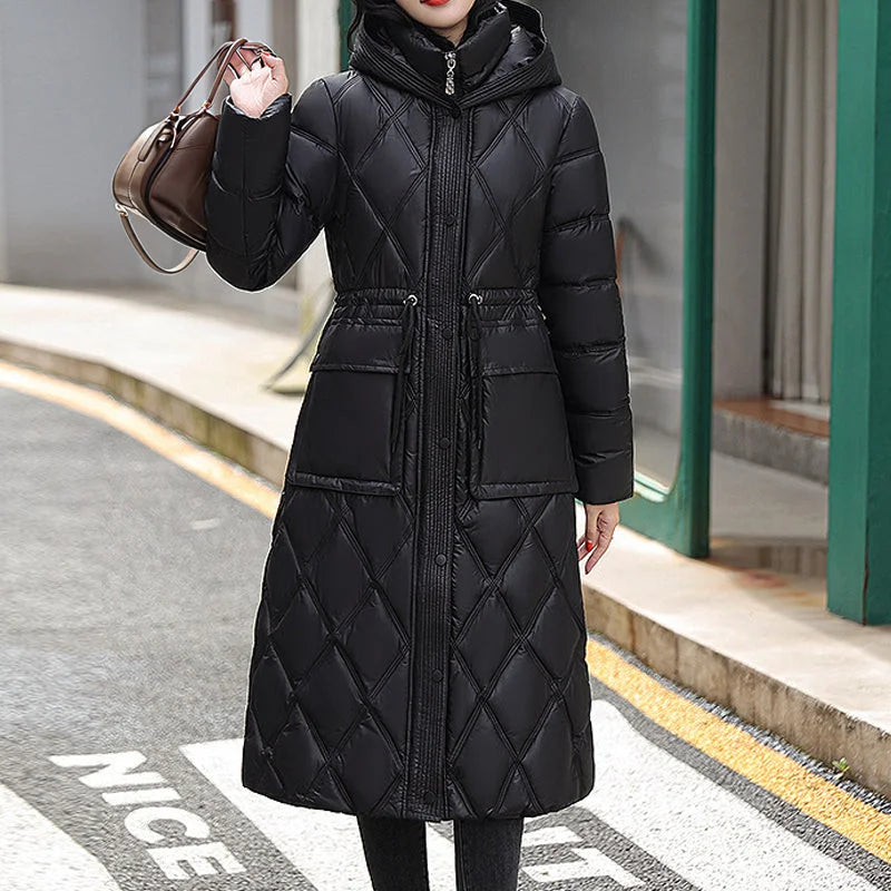 Veste Hivernale Élégante Doublée pour Femme - LuxeStyle