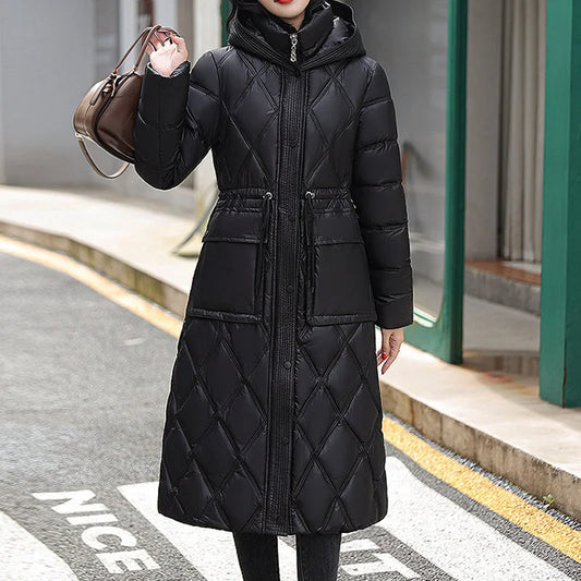 Veste Hivernale Élégante Doublée pour Femme - LuxeStyle