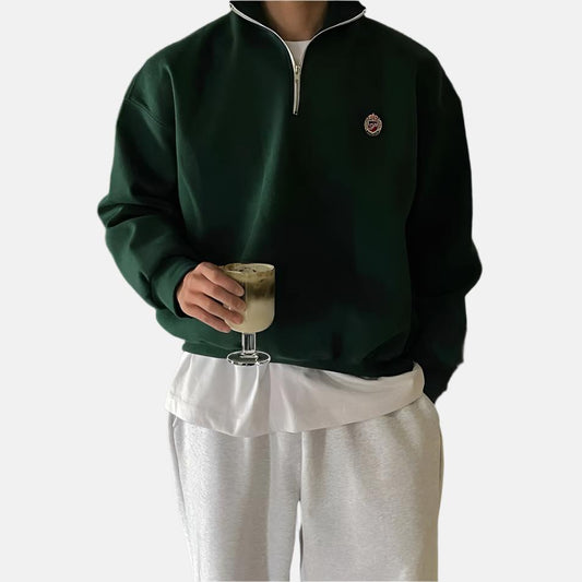 Sweat à Capuchon Brosse Simple pour Homme - LuxeStyle