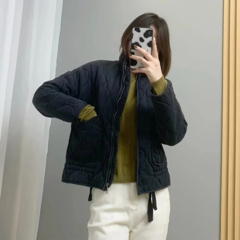 Veste féminine doublée chauffante hivernale - LuxeStyle