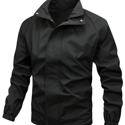Veste de pluie homme verte étanche