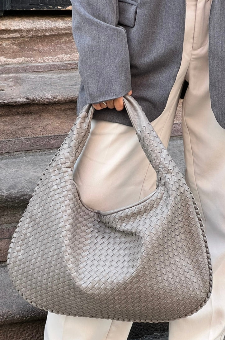 Sac à main en cuir élégant pour femme noir