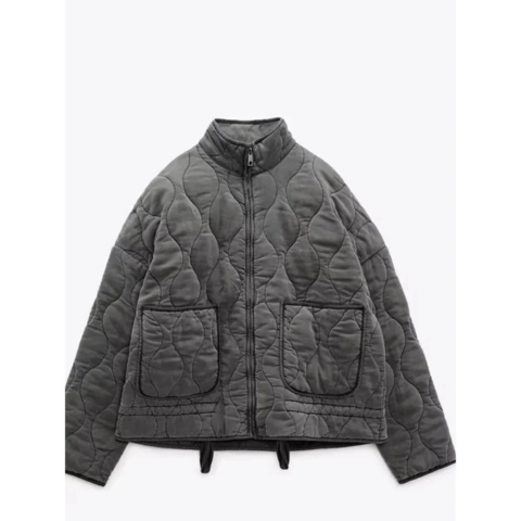 Veste féminine doublée chauffante hivernale
