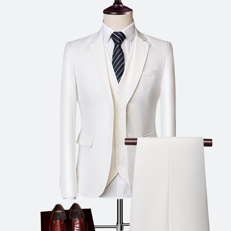 Costume Homme Chic 3 Pièces - Élégant et Confortable pour Soirées