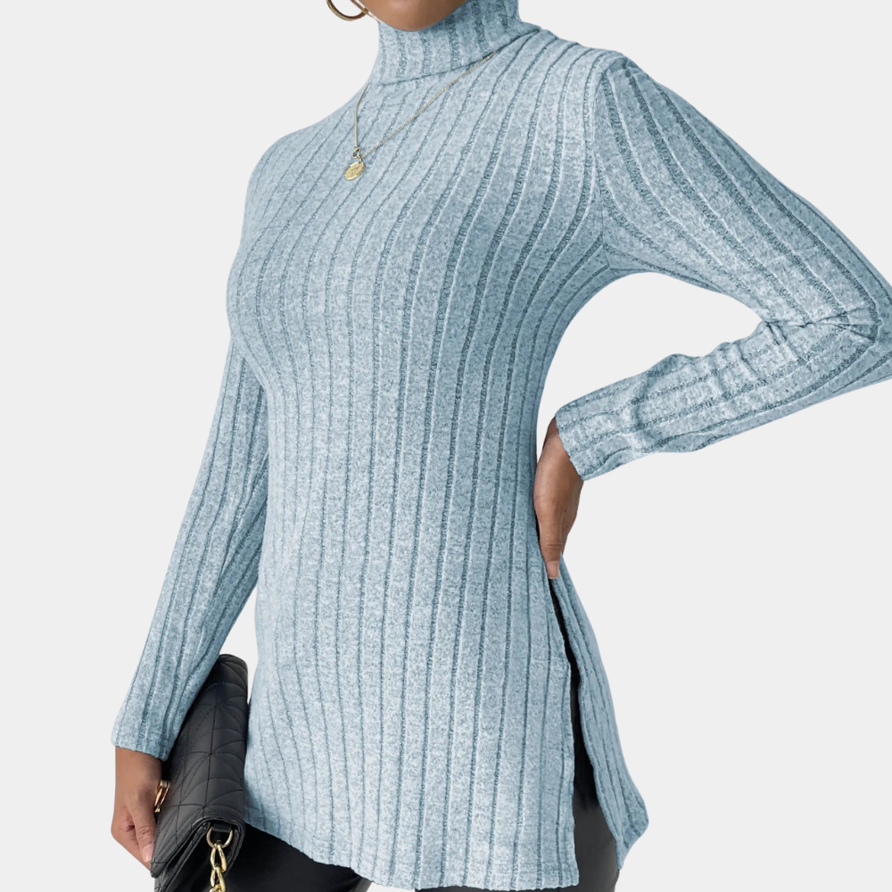 RUE - Pull Col Montant À la mode pour Femmes