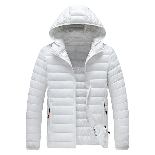 Veste Hivernale Douillette avec Capuche pour Homme