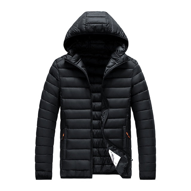Veste Hivernale Douillette avec Capuche pour Homme - LuxeStyle