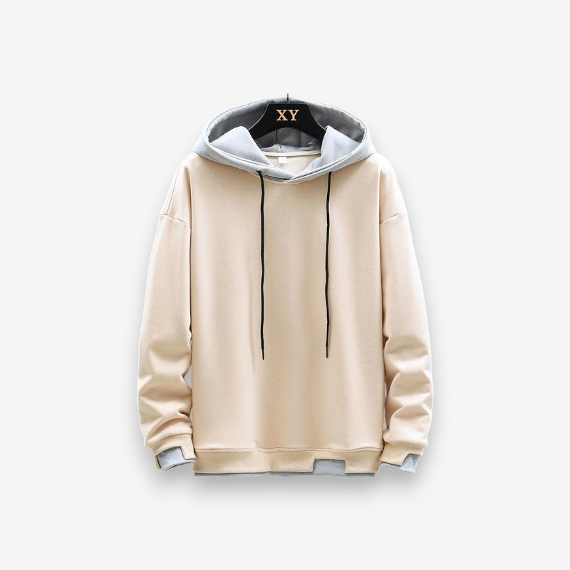 Sweat à Capuche Oversize Manches Longues