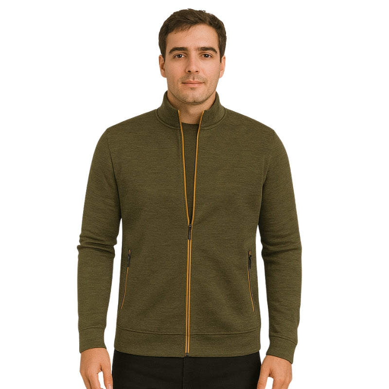 Veste Hiver Élégante avec Manches Longues et Poches