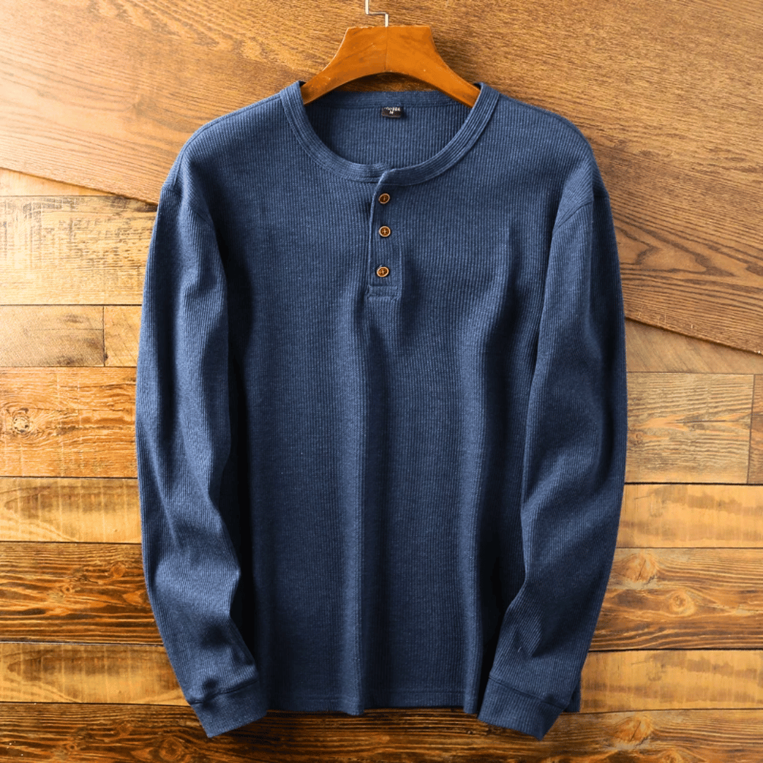 Pull Coton Classique Homme Manches Longues